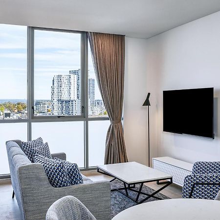 Meriton Suites Liverpool Exteriér fotografie Living room